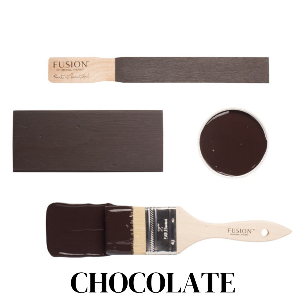 Chocolate - Fusion Mineral Paint 500 ml Upcycling Furniture Project Paint